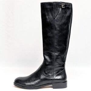 Coach Mirriam Riding Boot Leather Buckle Strap Side Zip Preppy Equestrian 6 NWOT